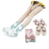 3 Pairs Aloe Socks for Women Moisturizing Spa Pedicure Socks, Winter Warm Fluffy Slipper Socks, Lint-Free Aloe Infused Socks for Home Sleeping Foot Care view 1