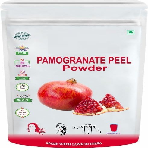 PS Pomegranate Peel Powder (Punica Granatum/Anar Peel Powder) For Face Pack | Hair Pack | Acne-Spot Treatment | Hair fall Treatment - 100 GM