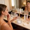 Dusting Powder Jar 800ml Glass Makeup Sponge Dish view 2