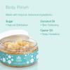 Mlie Organics Body Polish, Tiare Scent, Sugar Scrub Exfoliator, Vegan, 8 oz view 2