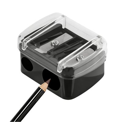 Eyeliner Pencil Sharpener, Eyeliner Sharpener for Pencil, Makeup Pencil Sharpener, Dual Holes Eyeliner Sharpener, Sharpeners