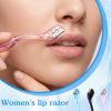 6Pcs Portable Mini Eyebrow Razor Trimmer, Mini Eyebrow Razor, Brow Touch Up Razors Multipurpose Face Trimmers with Precision Cover Small Shaver for Women Makeup Face Care Tools view 4