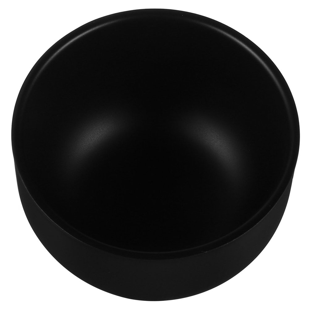 Veemoon Stainless Steel Double Layer Shaving Bowl for Men Black