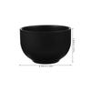 Veemoon Stainless Steel Double Layer Shaving Bowl for Men Black view 2