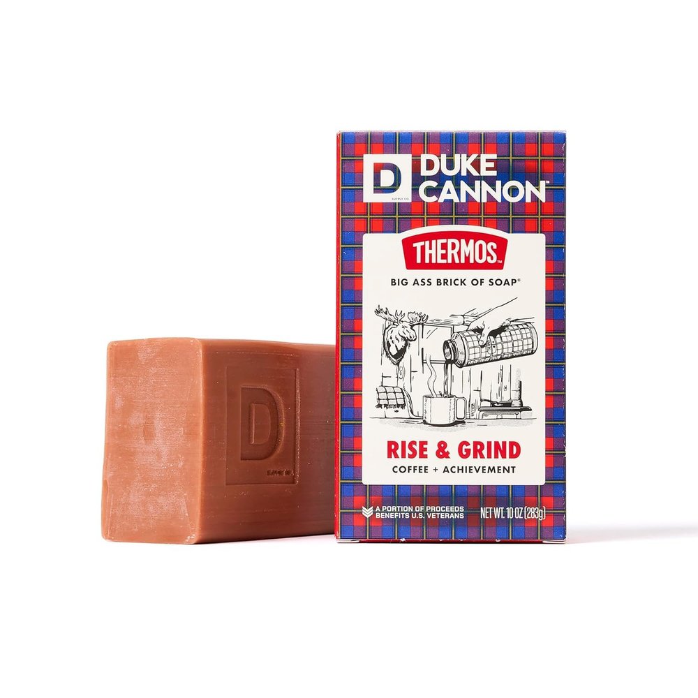 Duke Cannon THERMOS Rise & Grind Big Brick of Soap - 10 oz