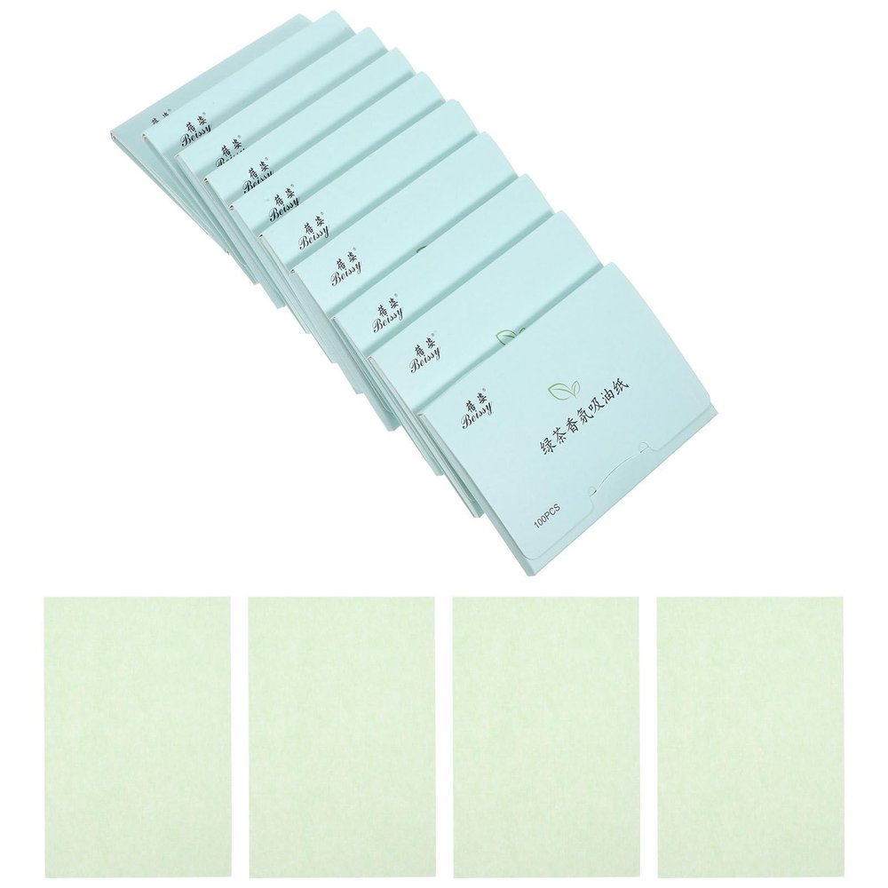 Facial Oil Blotting Paper 10 Boxes Double Sided Ultra Thin
