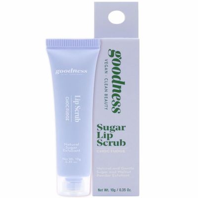 Goodness Sugar Lip Scrub, Choc Fudge - 0.35 oz