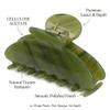 Bgffuy Large Acetate Hair Claw Clips, Olive Green, 4 Inch view 3