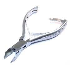 Professional Stainless Steel Toe Nail Nippers, Heavy Duty Clippers (Small 4.5")
