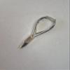 Professional Stainless Steel Toe Nail Nippers, Heavy Duty Clippers (Small 4.5") view 2