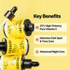 COSNORI Origin Vitamin C 25% Tone-Up Ampoule | High-Potency Vitamin C Serum for Dark Spots & Even Skin Tone, Intensive Night Serum for Firm & Smooth-Looking Skin, Low Irritation, Korean Skin Care view 3