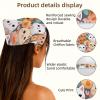 RODAILYCAY 4 Packs Hair Scarfs Headband, Love Heart Cute Cat Head Triangle Head Scarves, Non Slip Hair Bandanas, Head Kerchief for Women Girls view 3