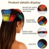 RODAILYCAY 4 Packs Checkered Pattern Hair Scarfs Headband, Triangle Head Scarves, Non Slip Hair Bandanas, Head Kerchief for Women Girls view 3