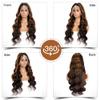 Afribye 13x6 Highlight Body Wave Lace Front Wig Human Hair FB/30 28 inch view 4