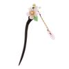 LIFKOME Retro Blackwood Chinese Hair Chopstick Hairpin with Floral Tassel Traditional Hair Bun Stick for Hanfu and Traditional Dress Accessories for Women view 1