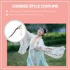 LIFKOME Retro Blackwood Chinese Hair Chopstick Hairpin with Floral Tassel Traditional Hair Bun Stick for Hanfu and Traditional Dress Accessories for Women view 3