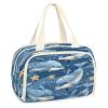 Adornori Ocean Dolphins Travel Toiletry Bag for Women view 1