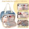 Adornori Ocean Dolphins Travel Toiletry Bag for Women view 3
