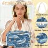 Adornori Ocean Dolphins Travel Toiletry Bag for Women view 4