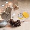 JOINPAYA 20pcs 60ml Aluminum Tin Cans Refillable Mini Cream Jars Double Gold Metal Cosmetic Storage Containers for Travel and Daily Use view 3