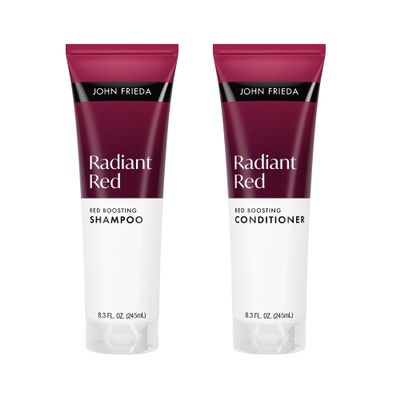 John Frieda Radiant Red Boosting Shampoo & Conditioner Bundle, 2 Pack