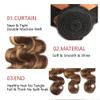 100g P427 Human Hair Bundles Highlight Body Wave Bundles 12 inch Ombre Brown Bundle Human Hair LadrXadr 4/27 Brown Color Bundle 100g view 3