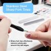 15-Pack Cuticle Trimmer & Pusher Set Rubber Tip Gentle Nail Bed Cuticle Remover Tools for Manicure & Pedicure Care view 3
