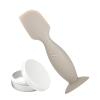 Diaper Spatula - Ointment Spreader, 1 Unit Soft Silicone Applicator For Barrier Pastes, Smooth Skin Paddle With Suction Base, Nursery Tool, Cream Dauber For Infant And Hygiene view 1