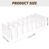 Zerodeko Eyeshadow Organizer Box with 7 Compartments, Cosmetic Palettes Storage Case and Lipstick Stand for Makeup Storage and Vanity Display view 2