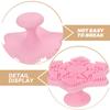 COHEALI 4pcs Silicone Facial Cleansing Brush Soft Pore Scrubbing Face Scrubber Deep Clean Facial Exfoliating Brush Waterproof for Women Men Daily Skincare view 3