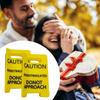 Caution Overstimulated Hair Clip Funny Caution Hair Clip Claw, Strong Grip Yellow Warning Sign Hair Claw Clips for Thick or Thin Hair, Hair Accessories Gift for Women & Coworkers (Puple 3PC) view 3