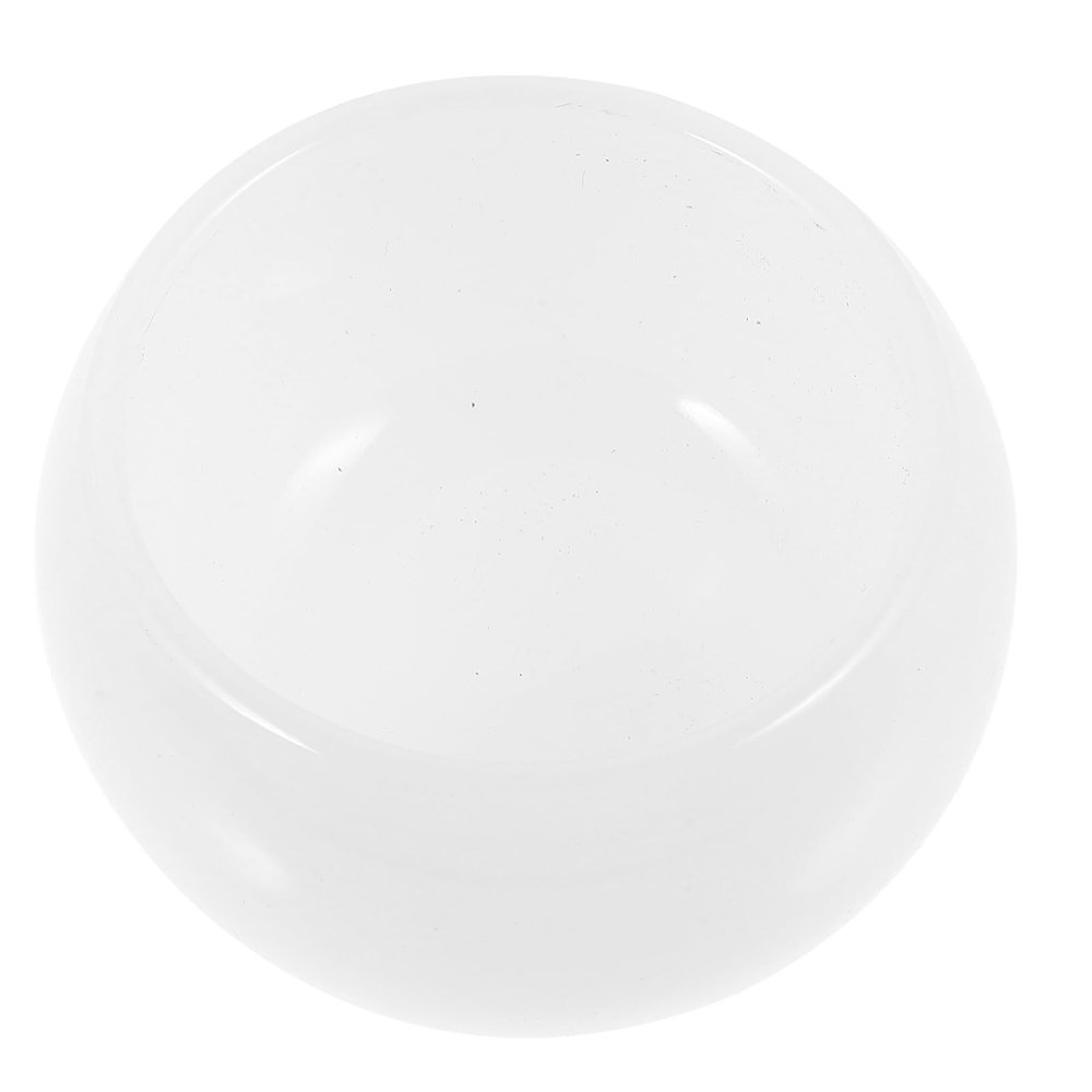 Veemoon Glass Shaving Bowl for Men Small Soap Shaving Bowl with Foaming Container Sturdy Ceramic for Barber Use and Travel Grooming