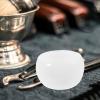 Veemoon Glass Shaving Bowl for Men Small Soap Shaving Bowl with Foaming Container Sturdy Ceramic for Barber Use and Travel Grooming view 3