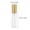 BEBEMOKO 12 Pack 10ml Glass Travel Perfume Sprayer for Outdoor Use view 2