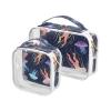 ALAZA Colorful Jellyfish Toiletry Bag Travel Makeup Organizer Cosmetic Bags Clear Pouch Waterproof with Handle for Men Women view 1