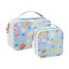 ALAZA Hand Drawn Sea Shells Toiletry Bag Travel Makeup Organizer Cosmetic Bags Clear Pouch Waterproof with Handle for Men Women view 2