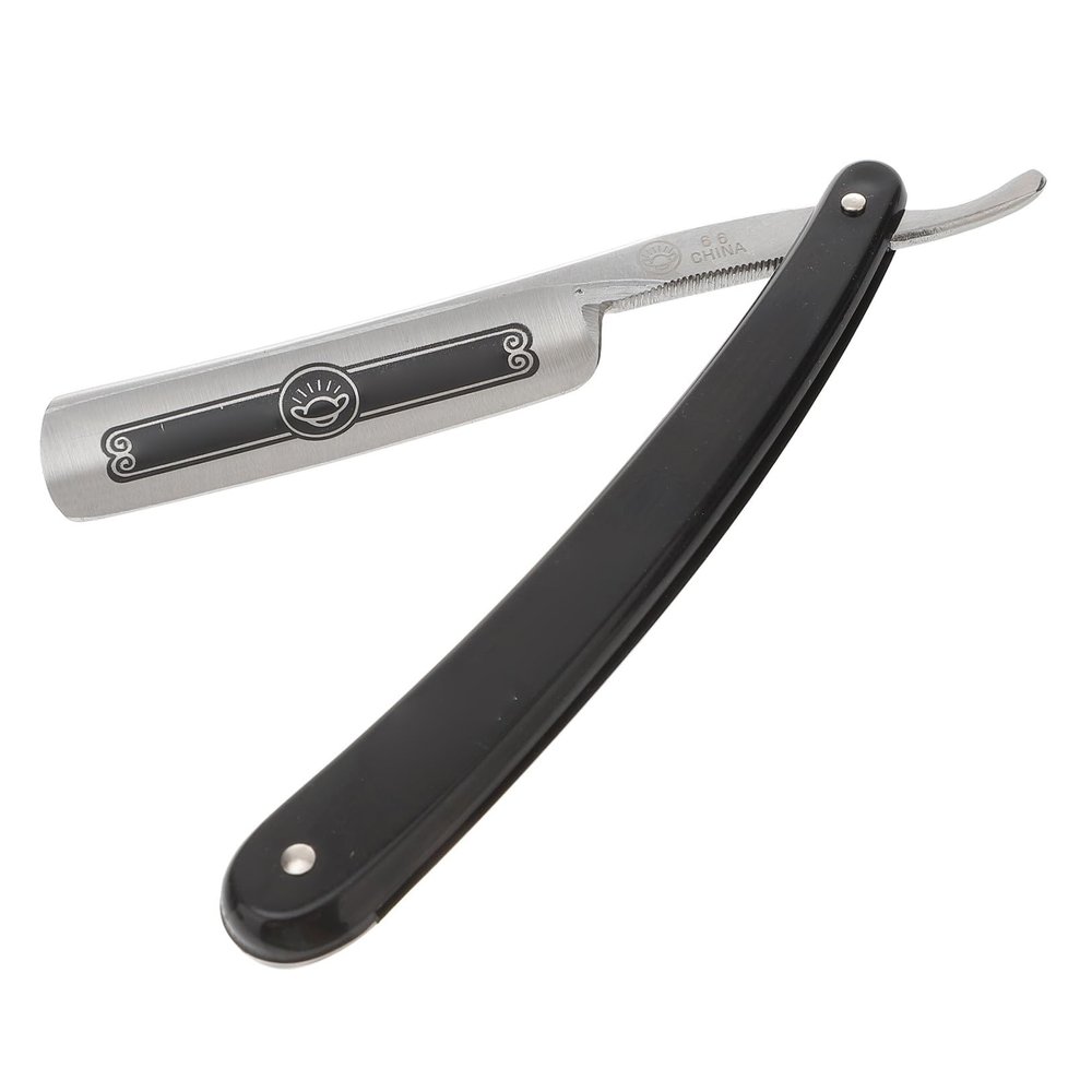 Old Style Manual Shaving Razor Metal Beard Shaver Face Shaving Cutter for Men Traditional Grooming Tool Style