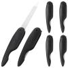 MAGICLULU 6pcs Mini Folding Nail Files Double-Sided Grit Reusable Nail Buffers for Thick Toenails Fingernails Polishing Tools Portable Manicure Set for Travel and Home Use view 1