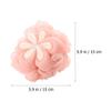 Bath Loofah Sponge 3pcs Flower Design Polyethylene Shower Puff Xmas view 2
