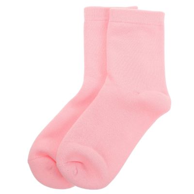 PRETYZOOM 1 Pair Pink Gel Moisturizing Foot Sleeve for Dry Feet Care Cracked Heel Repair Overnight Socks for Men and Women Home Spa