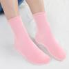 PRETYZOOM 1 Pair Pink Gel Moisturizing Foot Sleeve for Dry Feet Care Cracked Heel Repair Overnight Socks for Men and Women Home Spa view 4