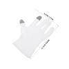 OSALADI Cotton Moisturizing Gloves 2 Pairs Sleep Gloves for Dry Hands Touchscreen for Overnight Hand Care Men and Women view 2