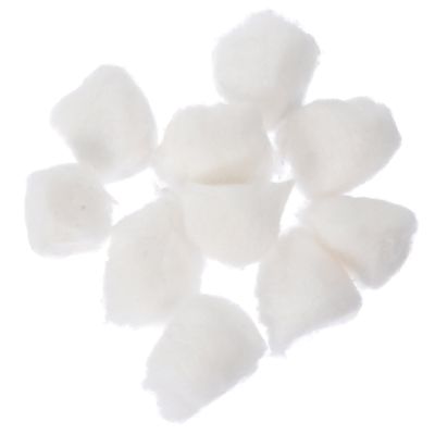 Absorbent Cotton Balls 120 Pcs Disposable Cotton Balls for Wound Care and Face Makeup Removal Home Use
