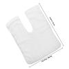 Ipetboom Microfiber Hair Drying Towel for Salon Use Thick Coral Fleece Absorbent Hair Wrap Fast Drying Turban White view 2