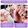 2-Piece Stainless Steel Cuticle Pusher and Spoon Nail Cleaner Set, Professional Manicure & Pedicure Tools for Fingernails and Toenails view 3