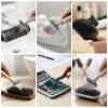 2Pcs Hair Brush Cleaning Tool,2-in-1 Comb Cleaner Remover Tool for Removing Hair Dust (Grey) view 4