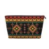 ZLKYSBU Native American Makeup Bag,Indian Cosmetic Bag for Women Travel Toiletry Makeup Zipper Pouch view 1