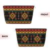 ZLKYSBU Native American Makeup Bag,Indian Cosmetic Bag for Women Travel Toiletry Makeup Zipper Pouch view 2