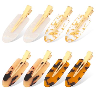 Atoden Creaseless Hair Clips No Crease No Bend Hair Clips for Styling Sectioning Makeup Salon Bangs Flat Hair Pins Alligator Duckbill Barrettes for Thick Thin Hairstyle Accessories for Women Girls