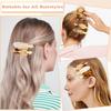 Atoden Creaseless Hair Clips No Crease No Bend Hair Clips for Styling Sectioning Makeup Salon Bangs Flat Hair Pins Alligator Duckbill Barrettes for Thick Thin Hairstyle Accessories for Women Girls view 2
